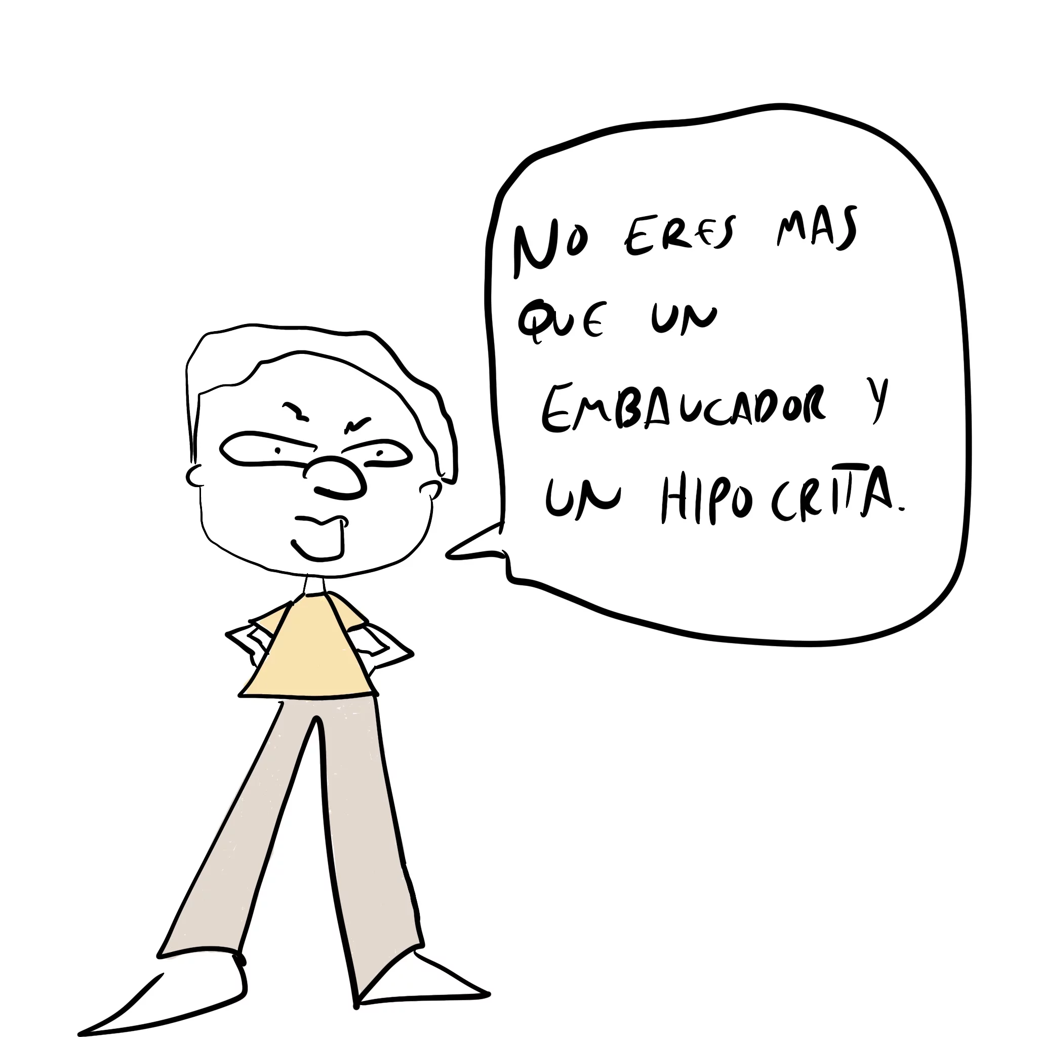 sacate del dedo